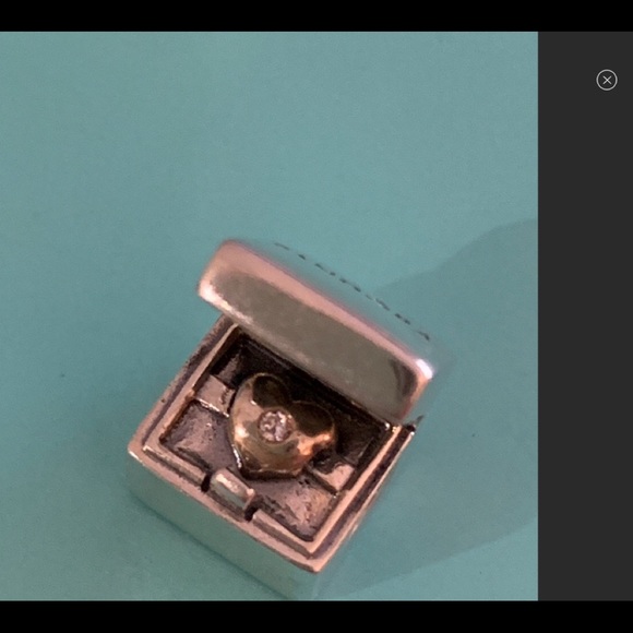 Pandora Club Charm 2014 Sterling Silver & Diamond - Picture 4 of 5